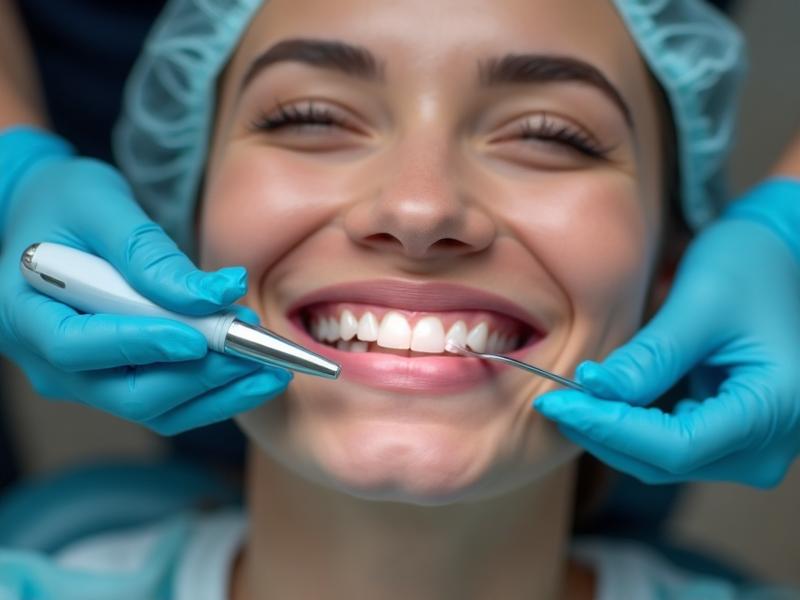 Lấy tủy răng cửa